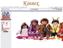 Tablet Screenshot of kinnex.com